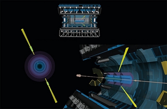 LHC detecta luz desviando luz