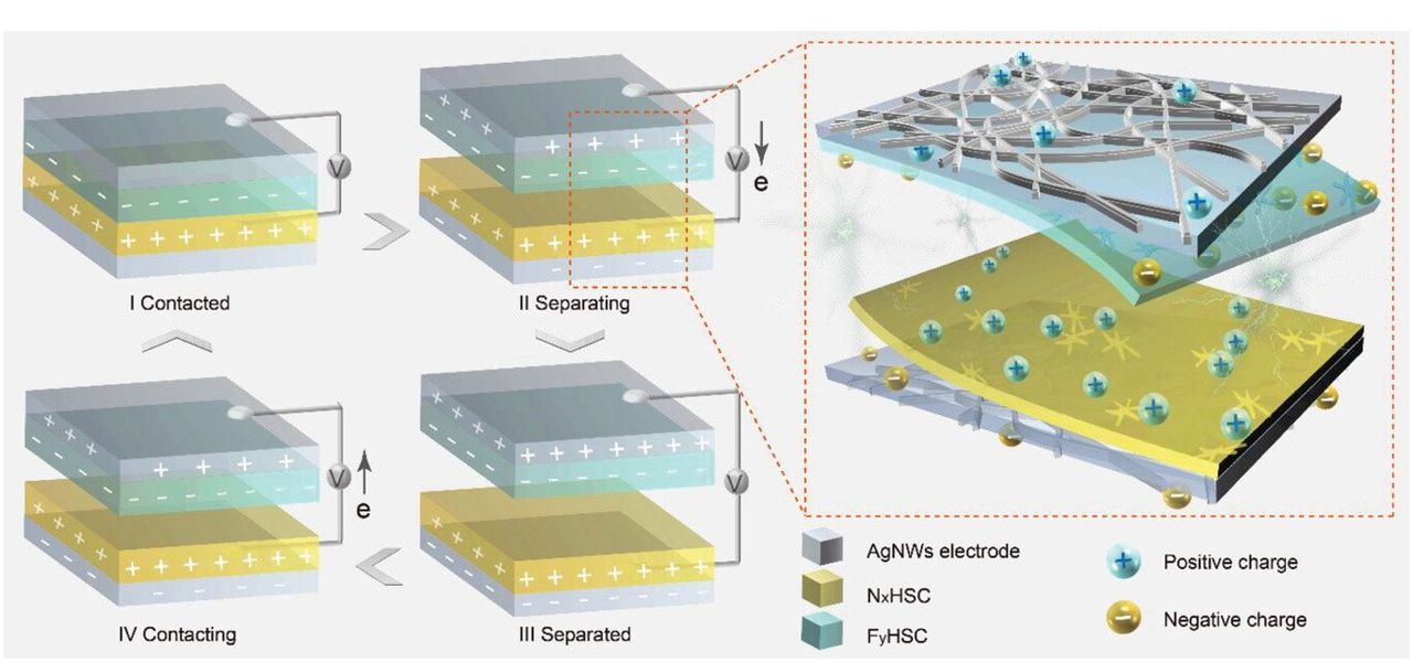 Baterias e nanogeradores feitos de celulose e bactrias