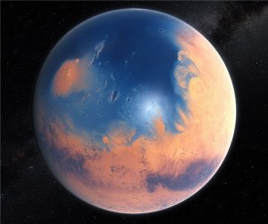 Marte: O planeta que j foi vermelho e azul