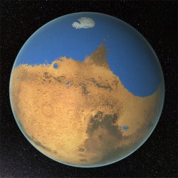 Marte: O planeta que j foi vermelho e azul