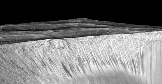 NASA anuncia indcios de gua em Marte
