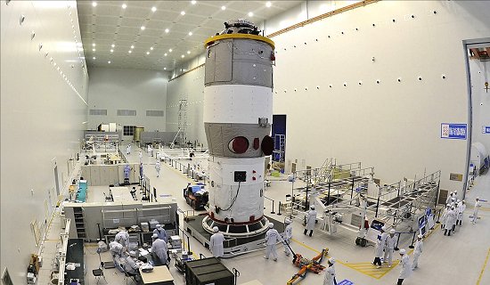 China lana segundo laboratrio espacial