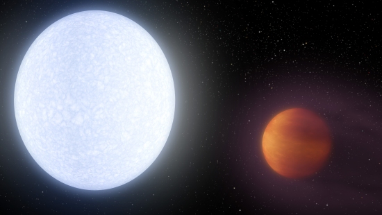 Planeta mais quente j descoberto  to quente quanto estrela