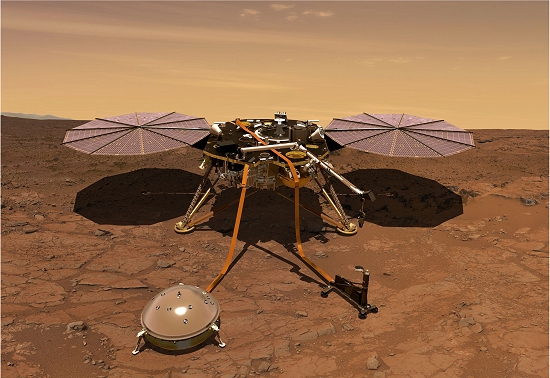 Sonda espacial ir estudar formao e interior de Marte