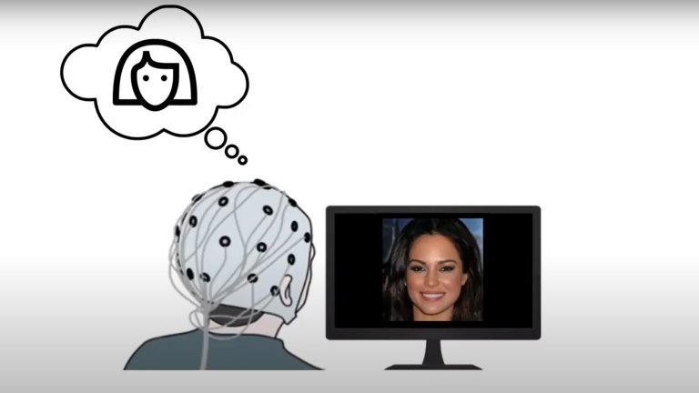 Inteligncia Artificial cria imagens a partir de sinais cerebrais