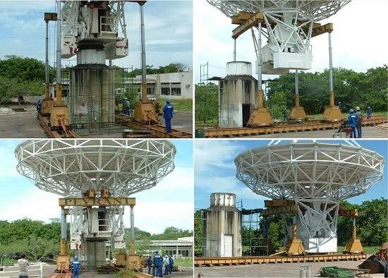 Radiotelescpio brasileiro volta a funcionar