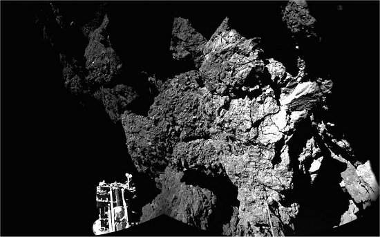 Philae est em situao crtica no cometa