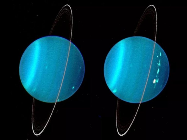 Luas de Urano so surpreendente parecidas com Pluto