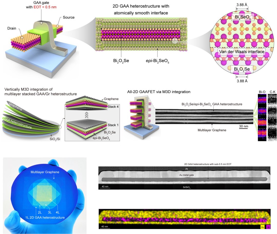 Revolucionrio: Transstor 2D  base de metal supera silcio