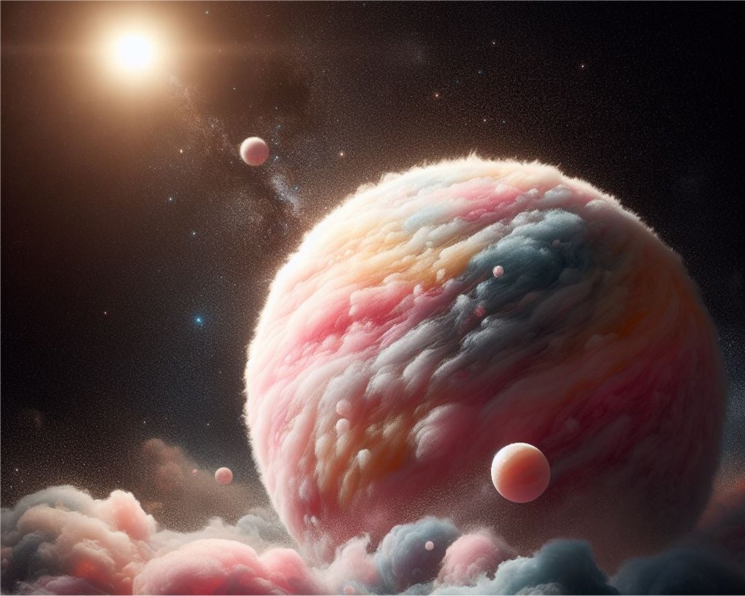 Descoberto um exoplaneta com a densidade de algodo-doce