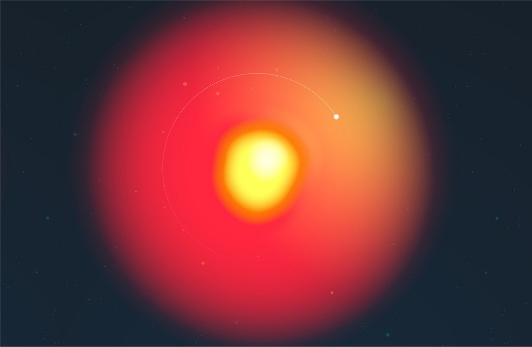 Estrela gigante Betelgeuse pode ter uma companheira que a faz pulsar