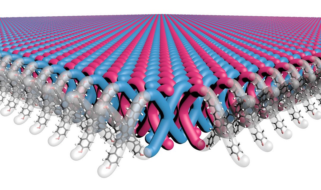 Material ultraforte  feito com molculas travadas mecanicamente