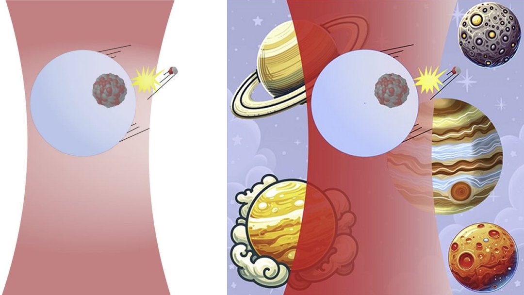 Levitao cria nova tcnica para detectar partculas exticas