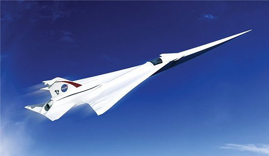 NASA construirá avião supersônico de passageiros