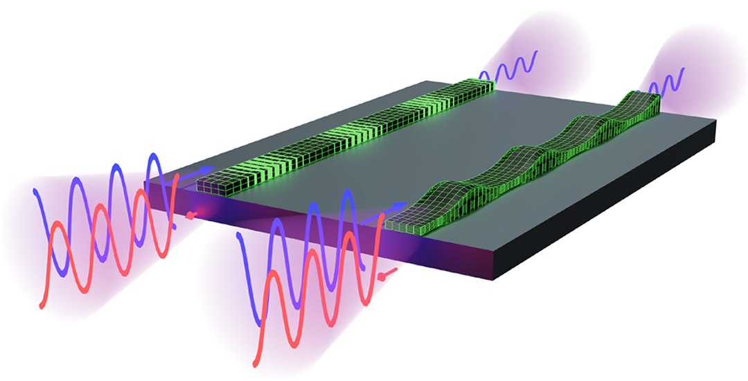 Terremoto em um chip: Ondas sonoras so contidas dentro de um microchip